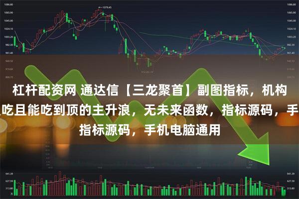 杠杆配资网 通达信【三龙聚首】副图指标，机构常用波段通吃且能吃到顶的主升浪，无未来函数，指标源码，手机电脑通用